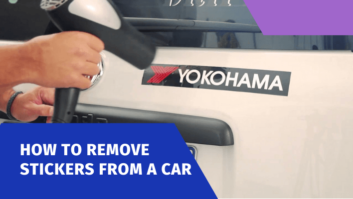 How to Remove Stickers from a Car – Asaan World
